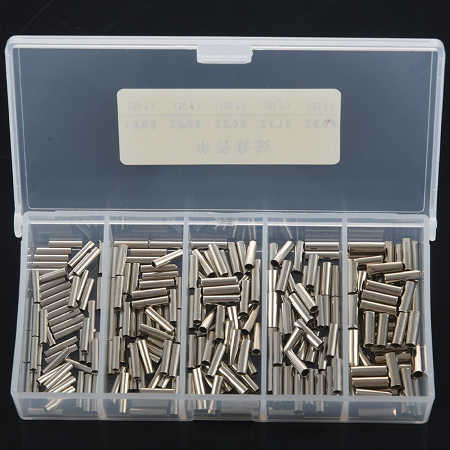 Leader Line - ABXY 250Pcs/Set Single Crimping Sleeve Fishing
