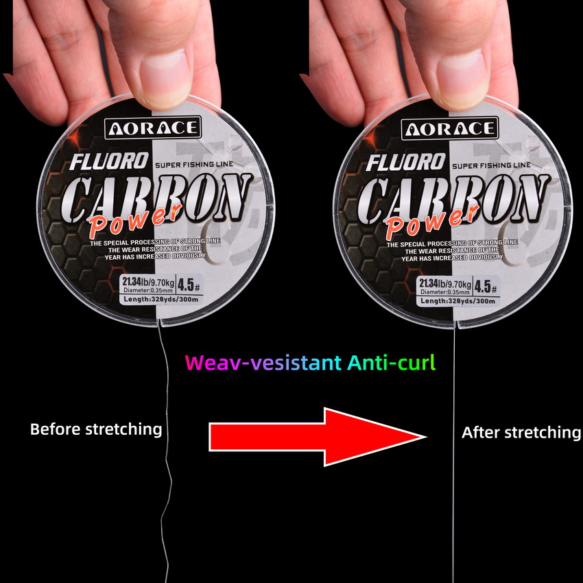 Aorace 300M Fluorocarbon Fishi - Ice Fishing Line review and price